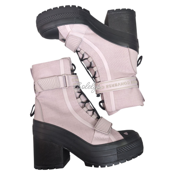 Converse GR82 XHI Platform Love Fearlessly Amethyst Grey Purple 6 Sneaker Boot - Picture 8 of 10